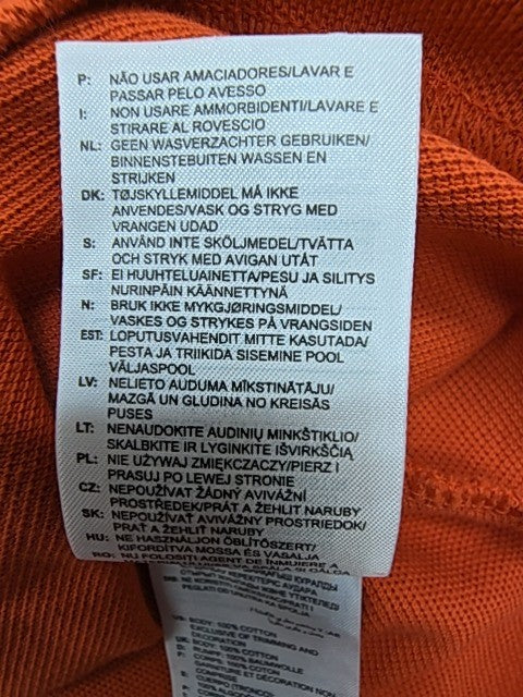Adidas Boys Orange T-Shirt size S product image 6