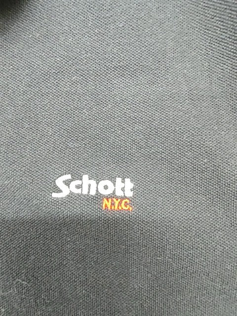 Schott Men Black Polo Shirt size XXL product image 6