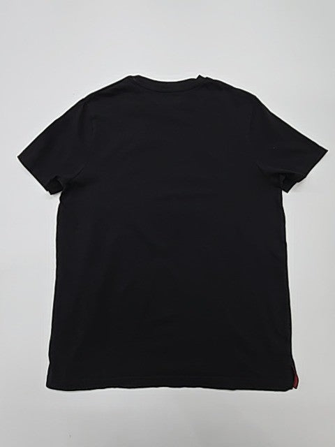 Lee Men's Black T-Shirt – Size L, Regular Fit, Logo