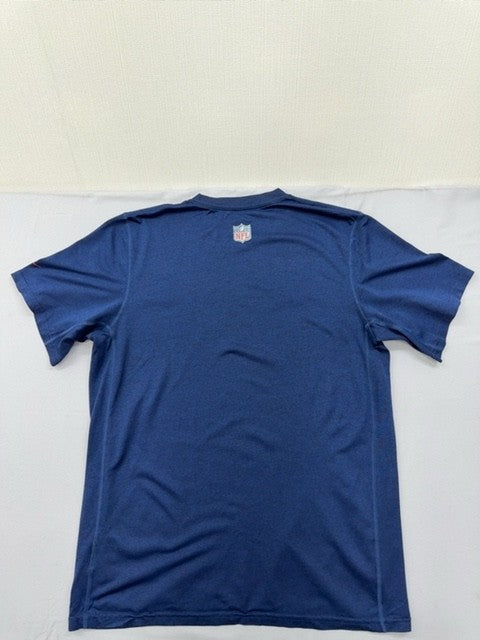 Nike Men's M Navy NFL Dri-FIT Short Sleeve Crew T-Shirt