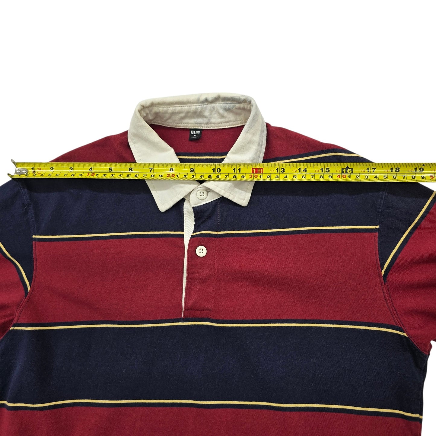 Uniqlo Men Navy Polo Shirt size M product image 5