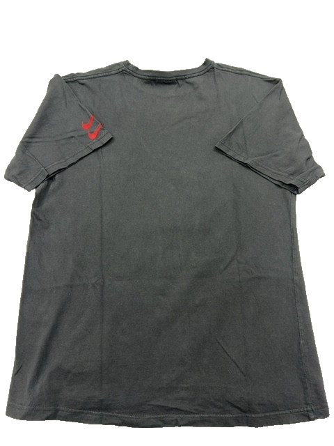 Nike Men's Swoosh Black T-Shirt 3XL Japan Cotton Crewneck
