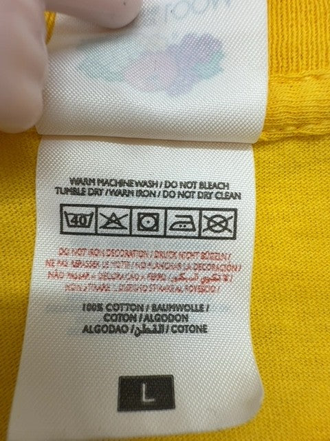 Fruit of the Loom Men Yellow T-Shirt size L product image 4
