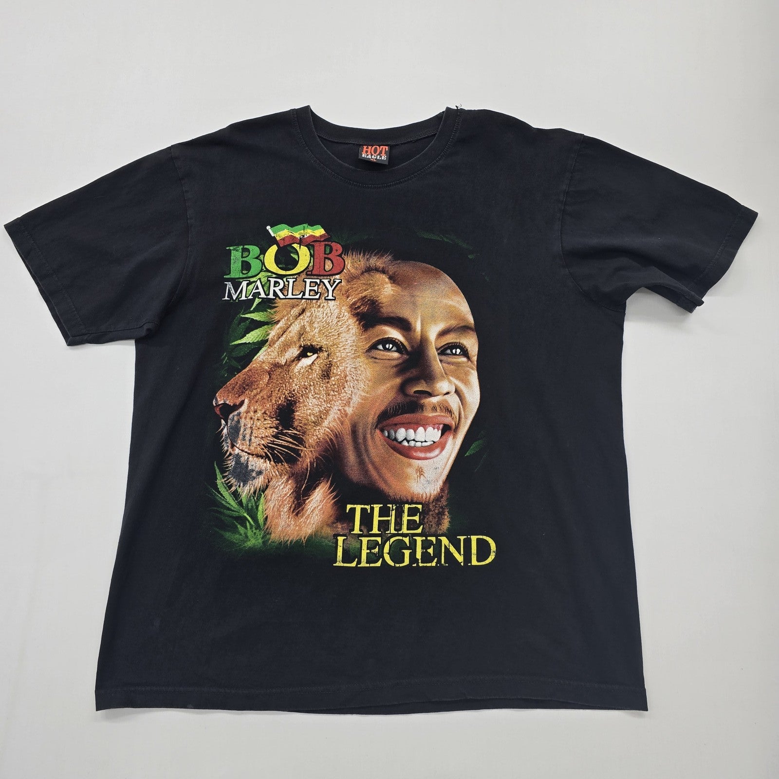 Hot Head Men Black T-Shirt size L product image 1