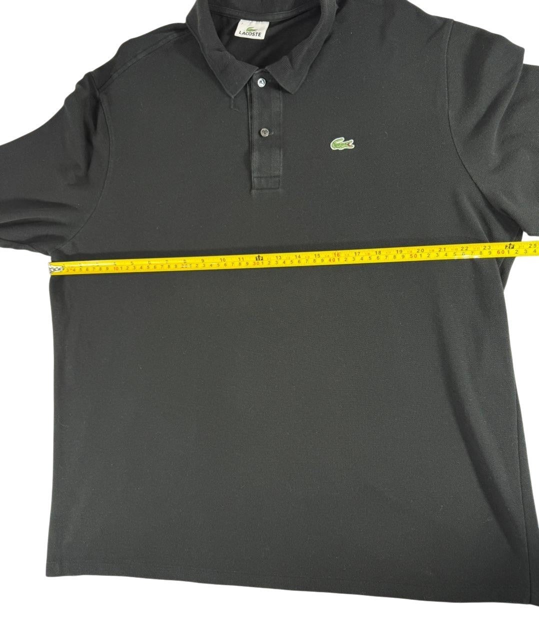 Lacoste Men's Long Sleeve Polo Shirt Size 7 Classic Crocodile Logo