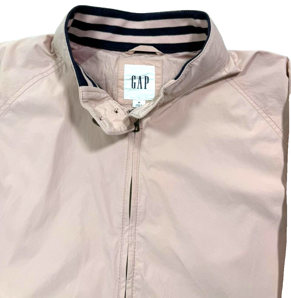 Pink Harrington Jacket Lightweight Harrington Jacket Gap - Size M