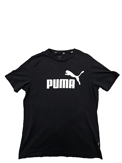 Puma Men's Black Logo T-Shirt Size M 588868-01