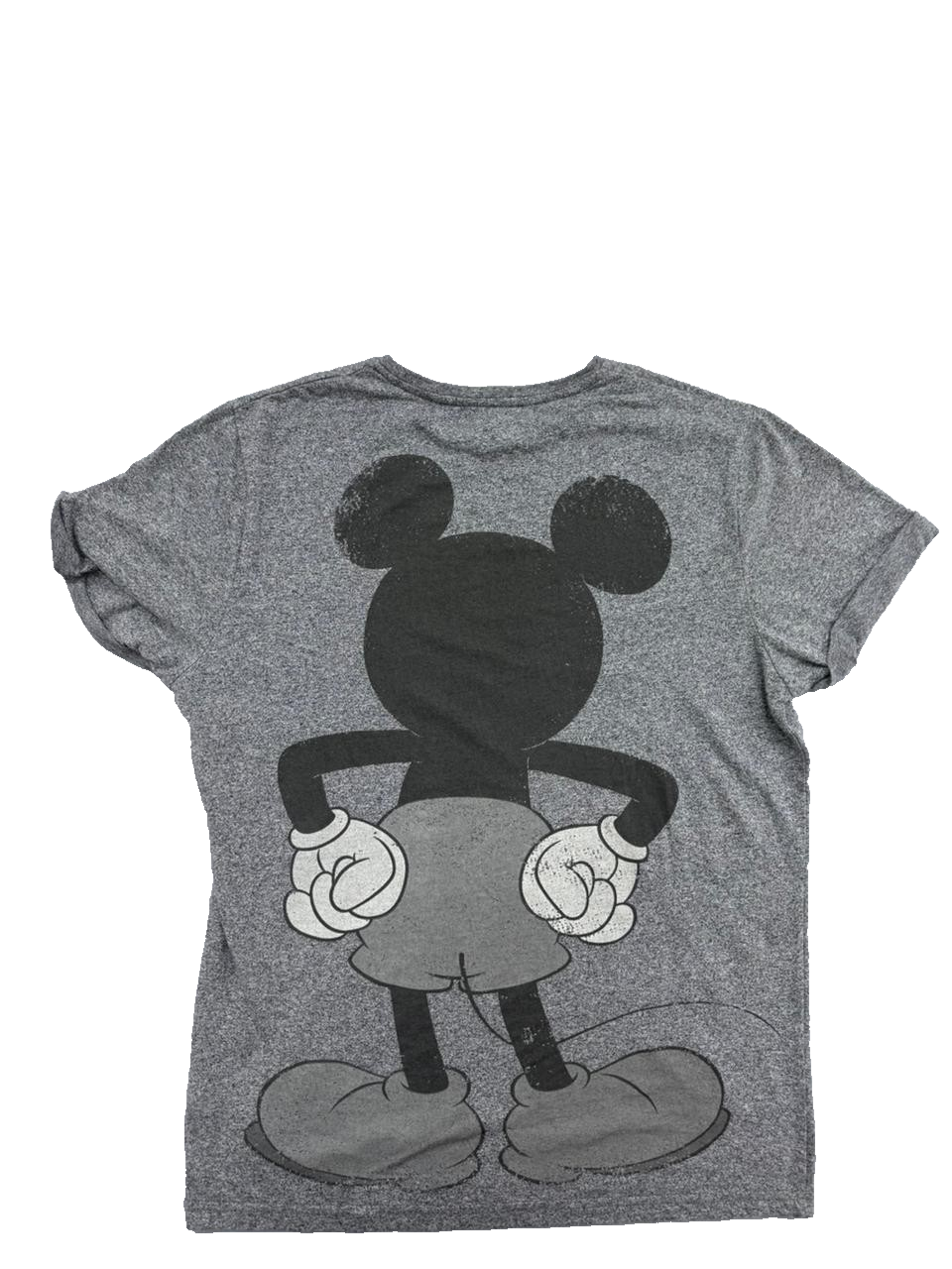 Disneyland Paris Mickey Mouse Grey T-Shirt M Cotton