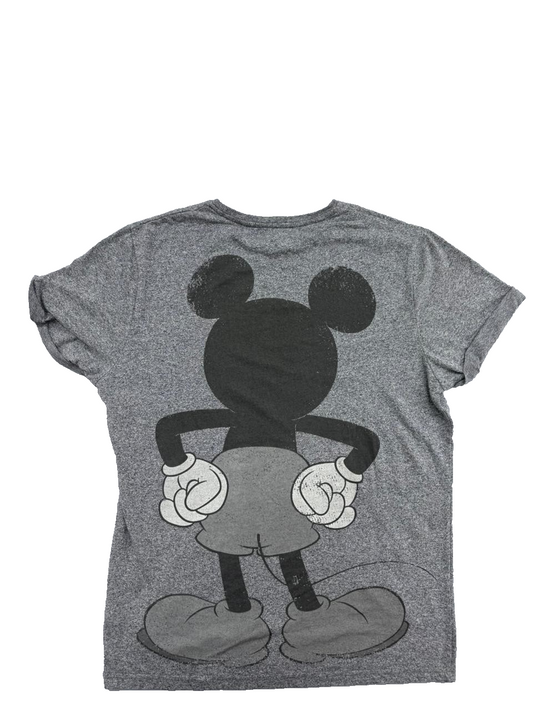 Disneyland Paris Unisex Gray T-Shirt – Size M, Cotton