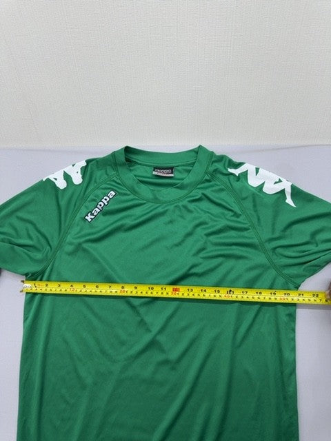 Kappa Green XL Short Sleeve Crew Neck T-Shirt 100% Polyester Unisex