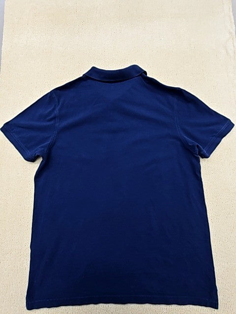 Levi's Men's Blue Cotton Polo Shirt L Short Sleeve Standard