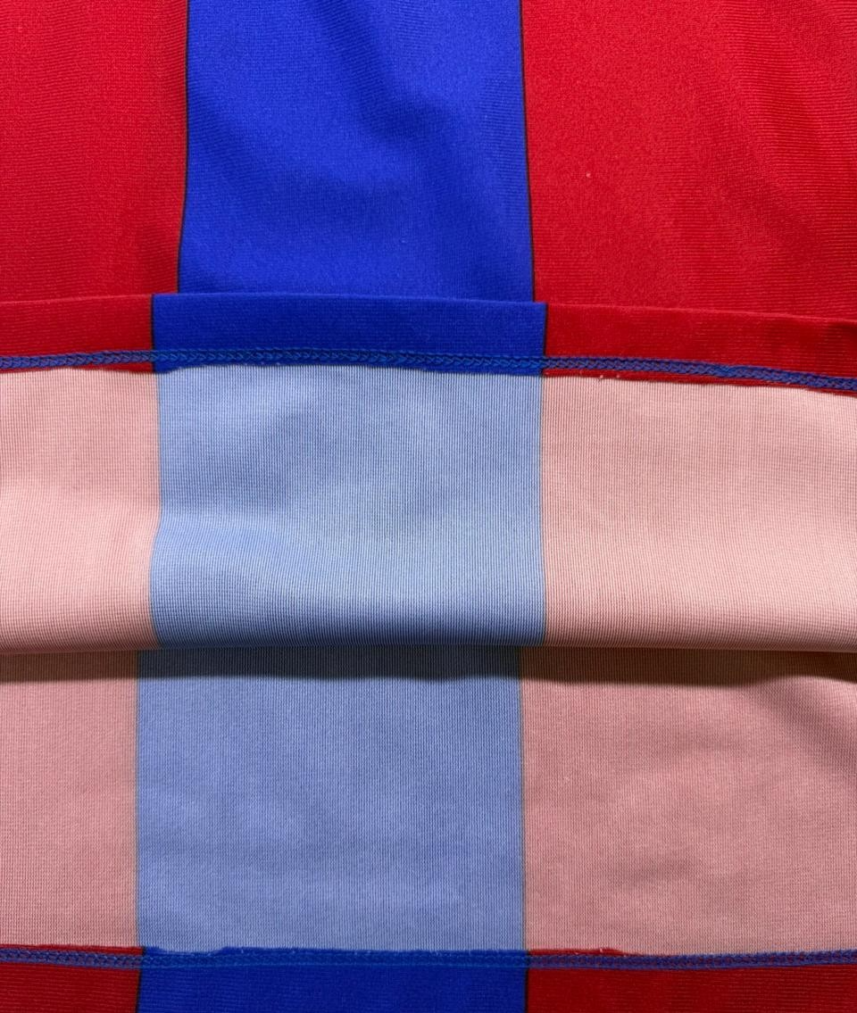 Fc Barcelona Vintage 90S Giovanni #10 Blaugrana Home Jersey Red Blue Striped XL