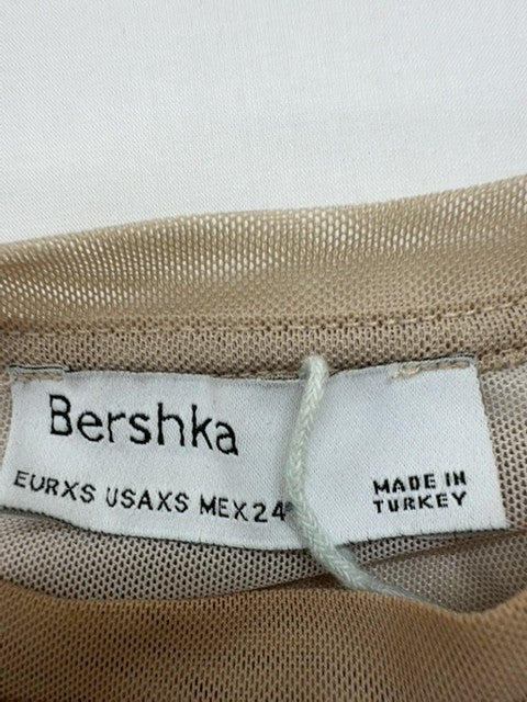 Bershka Girls Beige Dress size YOUTH product image 4