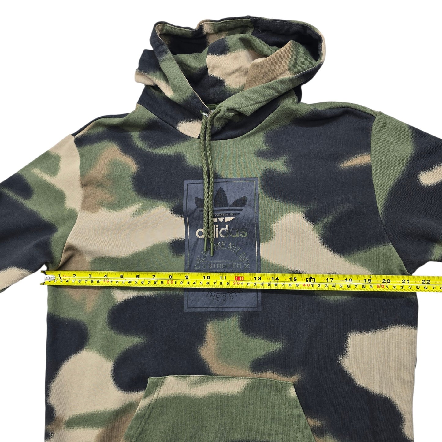 Adidas Men's Multicolor Camo Pullover Hoodie Size M