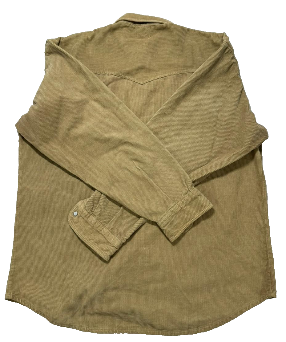 Levi'S Barstow Standard Fit Western Corduroy Shirt For Men - Size Xl