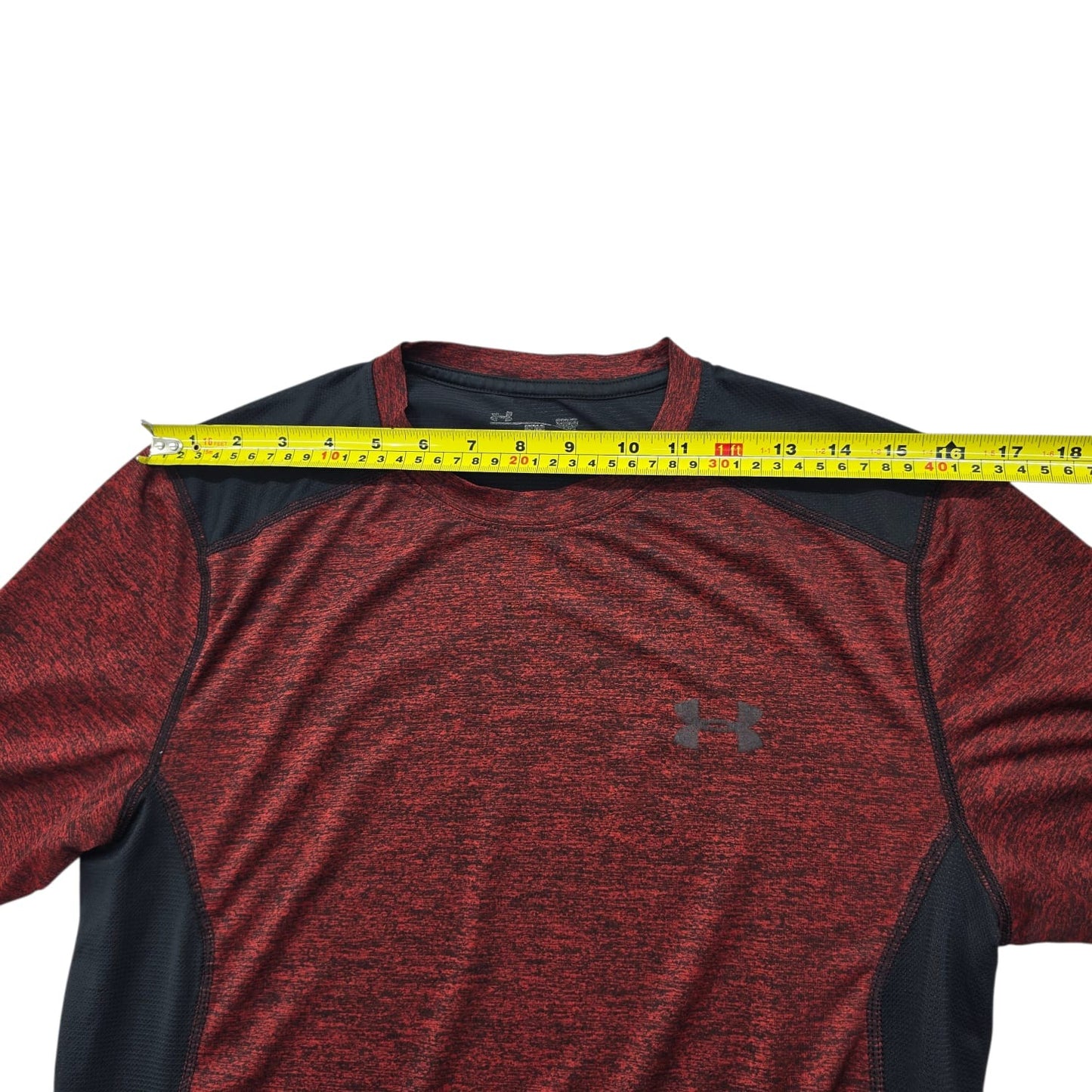 Under Armour Men's Red Black HeatGear Compression T-Shirt M