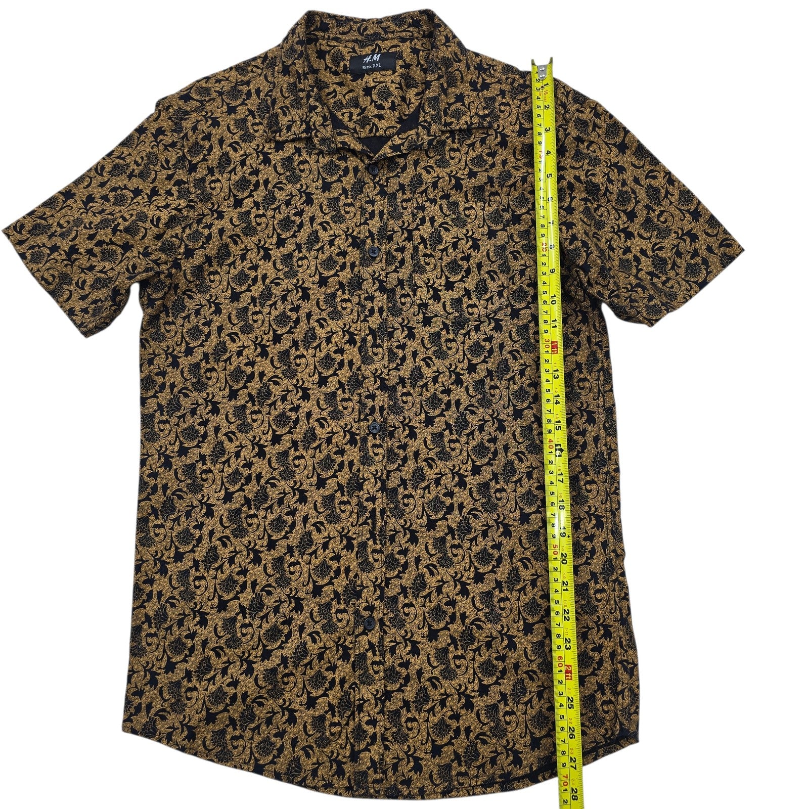 H&M Men Black Shirt size XXL product image 8