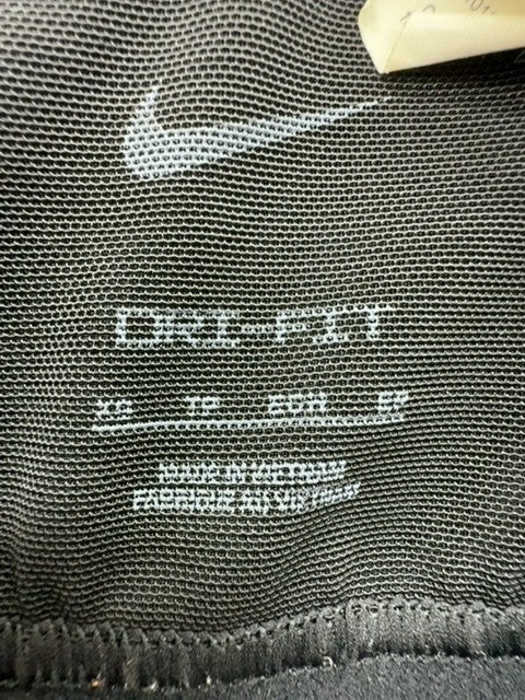 Nike Girls Black Dri-FIT Racerback Sports Bra XS Pro FA210104R