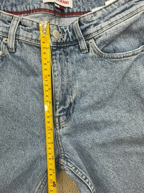 Tommy Jeans Men's Blue Straight Leg Ethan Relaxed Fit 30x32