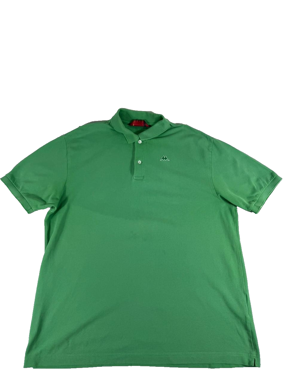 Robe Di Kappa Men's Green Polo Shirt Short Sleeve Cotton Size XXL