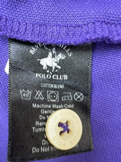 Beverly Hills Polo Club Boys Purple Polo Shirt size XXL product image 4