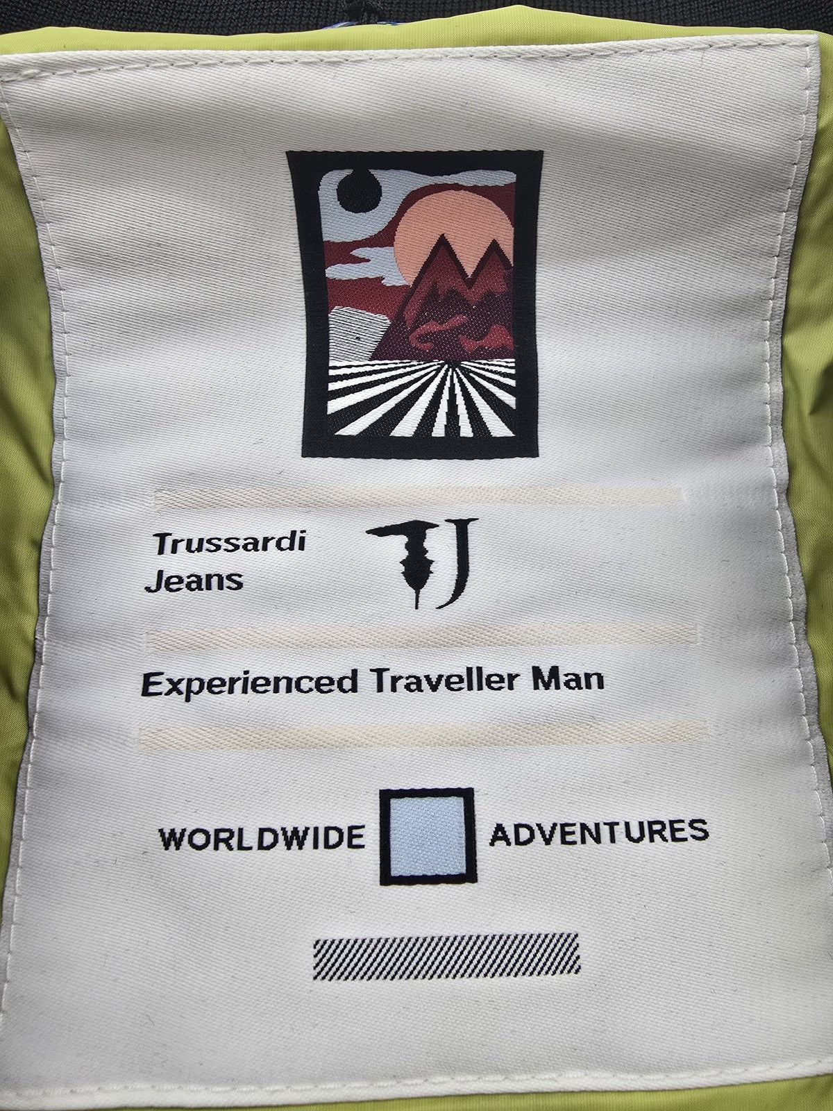 Trussardi Jeans Shark Print Bomber Jacket Men Sz 52 Multicolor