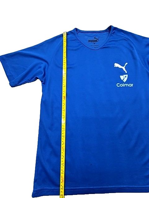 Puma Men's Navy Marathon Graphic T-Shirt Size M Relaxed Fit