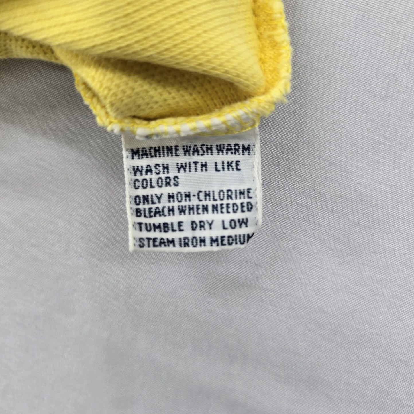 Polo Ralph Lauren Men's Yellow Polo Shirt Size M Custom Fit