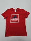 Adidas Men's Red Jersey – Size S, Brand Department Type Style, Graphic