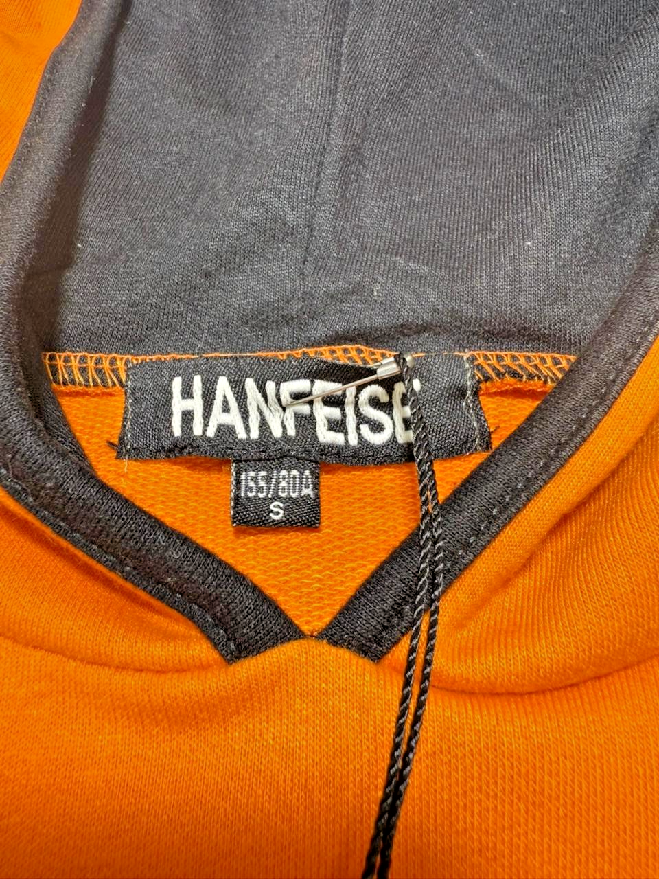 Hanfeise Men's Long Sleeve Hooded Sweatshirt Size S