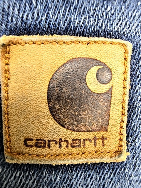 Carhartt Men's Blue Rebel Straight Leg Jeans 30x32 Stretch