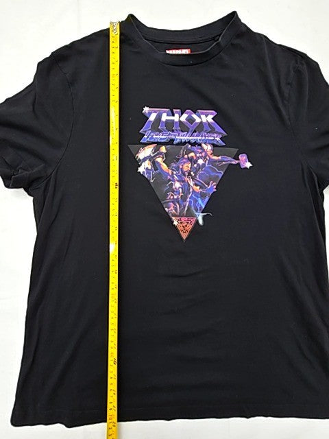 Marvel Thor Love & Thunder Black XXL Men's Graphic Tee Short Sleeve