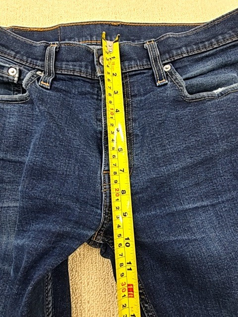 Levi's Men's Navy Blue Slim Fit 511 Jeans W33 L34