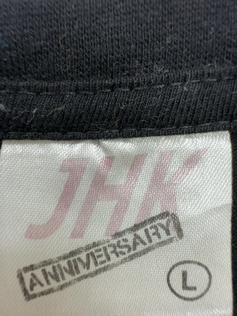 Jax Unisex Black Anniversary Graphic T-Shirt Size L Vintage