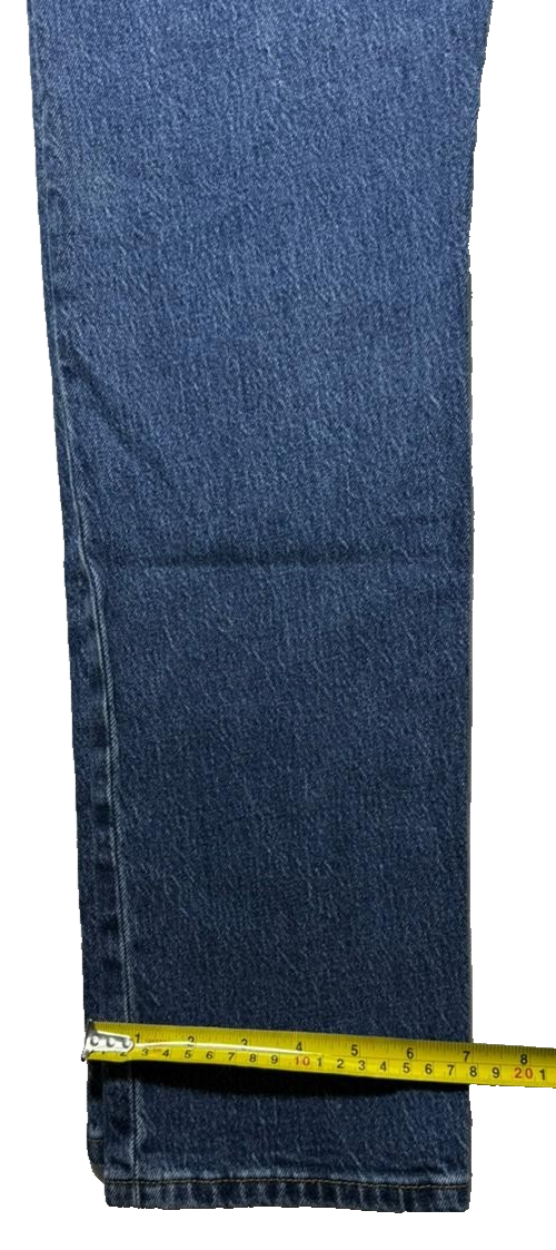 Levi Strauss & Co Men's Classic Blue Denim Jeans - Straight Leg, Size 26