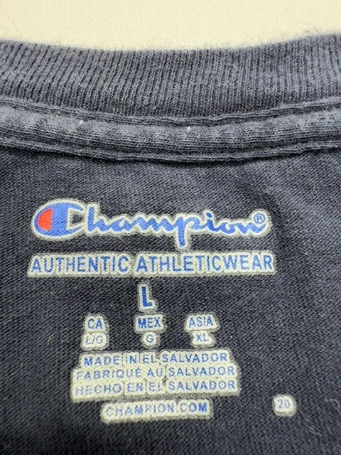 Champion Men Navy T-Shirt size L product image 3