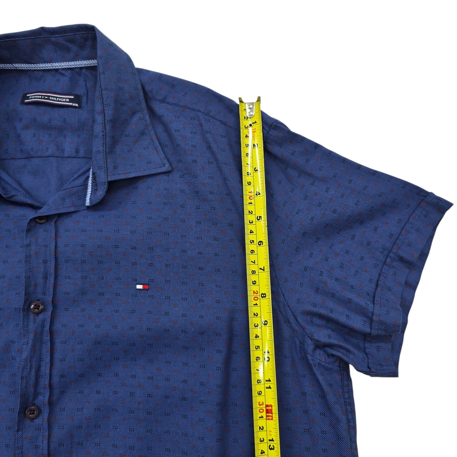 Tommy Hilfiger Men Navy Shirt size XXL product image 5