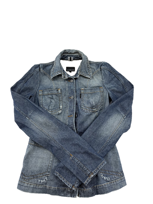 Calvin Klein Jeans Women's Blue Jacket – Size S – Ref 51C7A