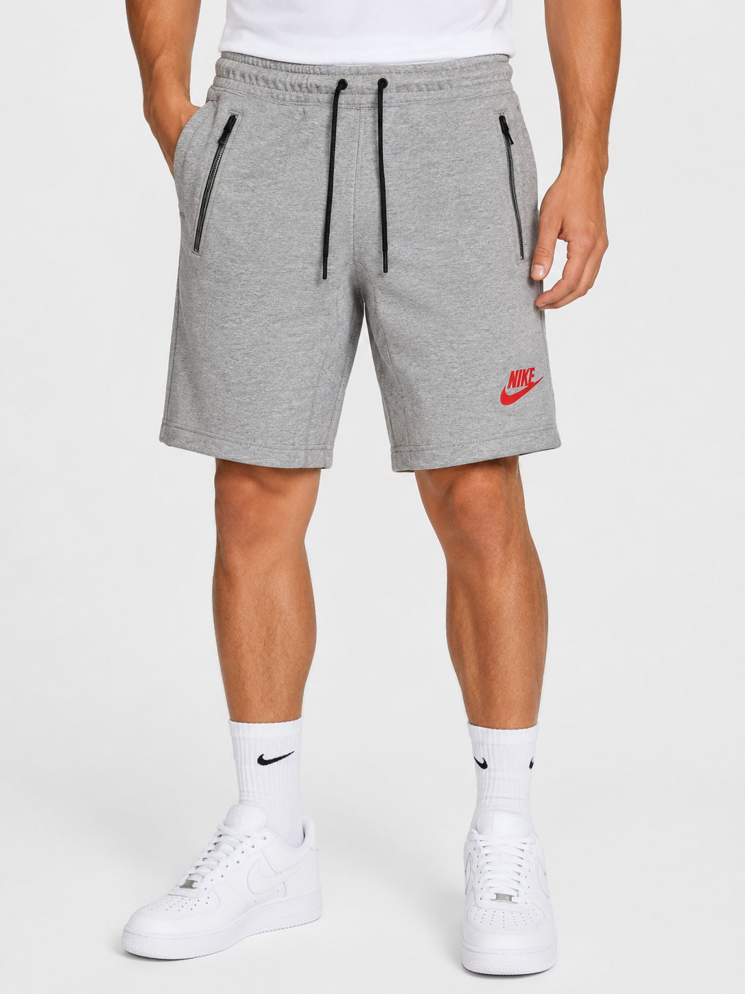 Nike Men Gray Fleece size S product image 1
