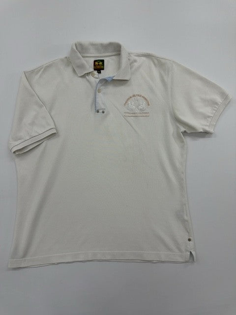 La Martina Men White Polo Shirt size XXL product image 1
