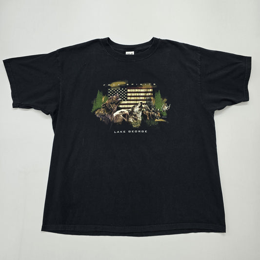 ANVIL Men Black T-Shirt product image 1