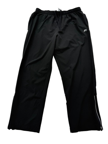 Russell Athletic Men's Black Dri-Power Fleece Sweatpants L Moisture Wicking