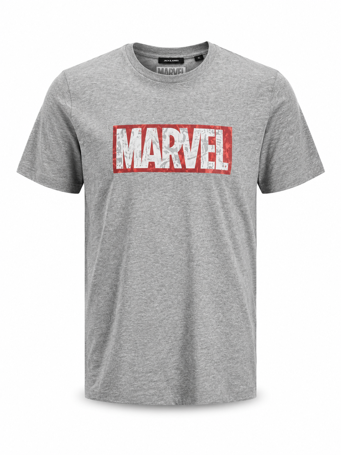 Jack & Jones Men Gray T-Shirt size L product image 2