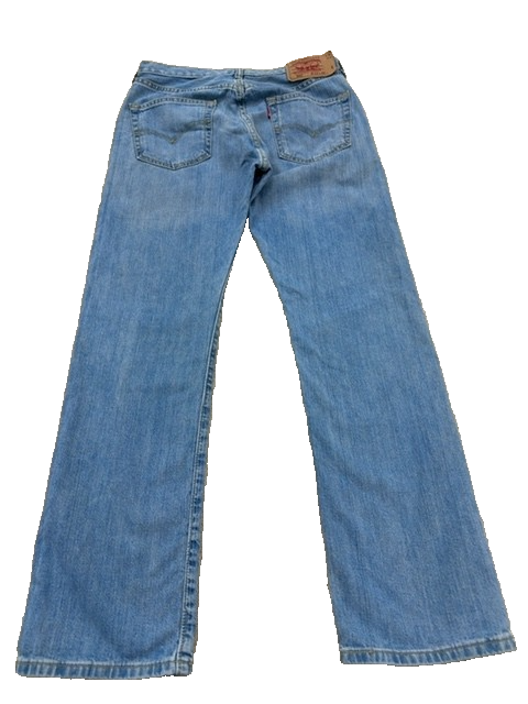 Levi's Men's Blue 501 Straight Jeans 33x32 Button Fly