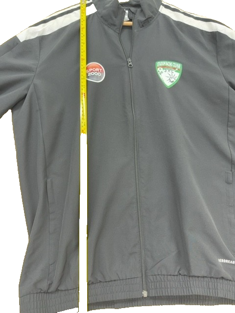 Adidas Men's Primegreen Navy Activewear Jacket XL 3-Stripes