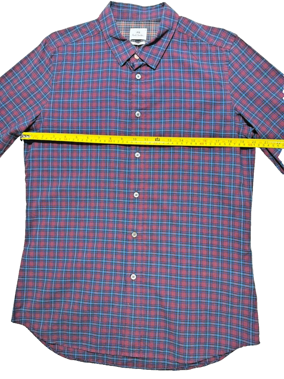 Paul Smith Checkered Shirt For Men - Size L