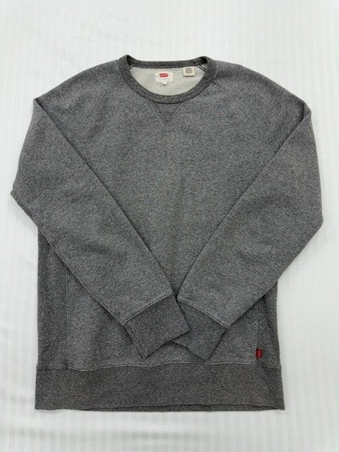 Levi's Men's Grey Relaxed Fit Crewneck Sweatshirt Size M