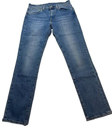 Levi's 511 Jeans Adult 31X32 Blue Denim Medium Wash Straight Trousers Men