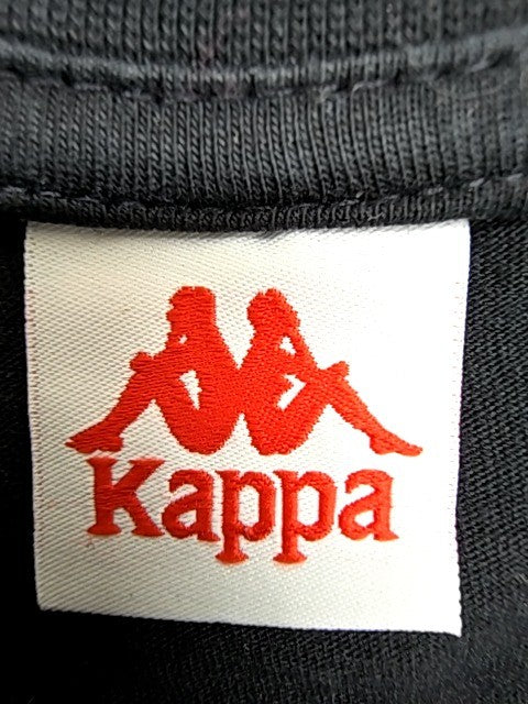 Kappa Men's Black Logo Crewneck T-Shirt Size Large