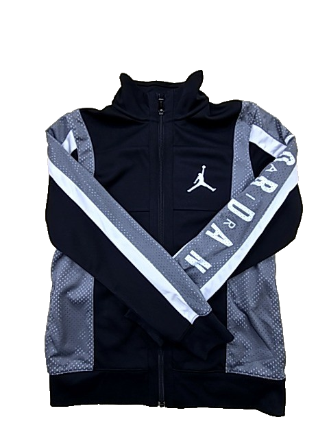 Jordan Men's Multicolor Jacket – Size L, Striped